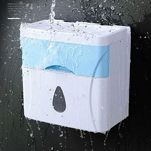 XXXDXDP Su Geçirmez Duvara Monte rulo kağıt havlu tutucu Raf tuvalet kağit kutu Tepsi Rulo kağıt Tüp saklama kutusu
