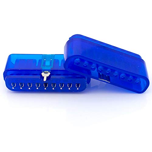 2 Adet Mavi 9 Pin 90 Derece Dişi Konnektör Oyun Denetleyicisi Soket Yuvası Ps2 Konsolu Playstation 2 Aksesuar