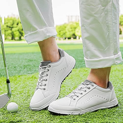 THESTRON 2021 Erkekler golf ayakkabıları Profesyonel Sivri Golf spor ayakkabılar Su Geçirmez Erkek Eğitmenler Golf