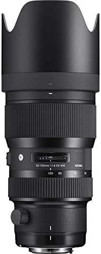 Sigma (693955 50-100mm f/1.8 DC HSM Sanat nikon için lens SLR Dağı + Sandisk Extreme PRO SDXC 128GB Hafıza Kartı